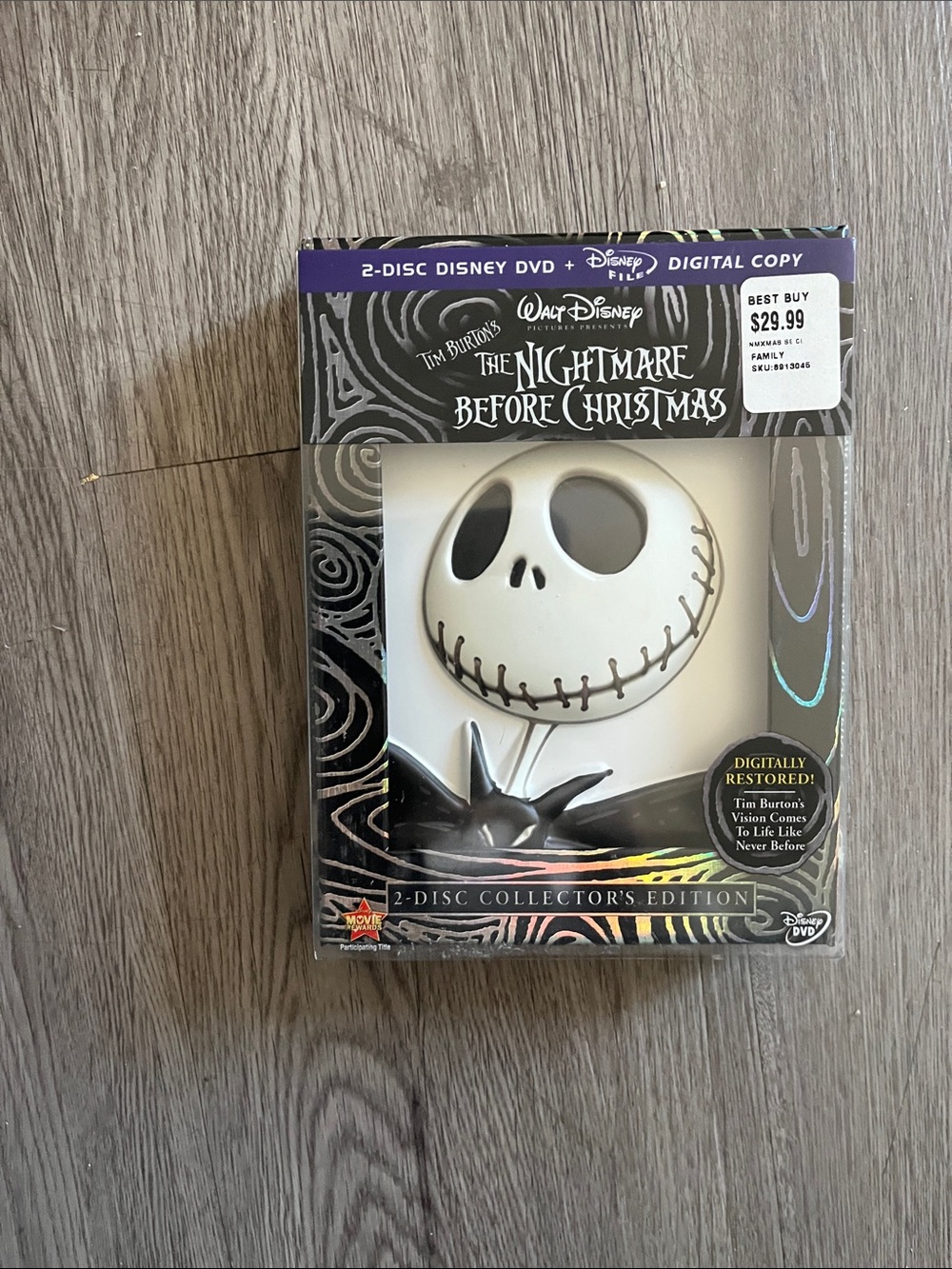 Disney The Nightmare Before Christmas 2-Disc Collector's Edition DVD - White